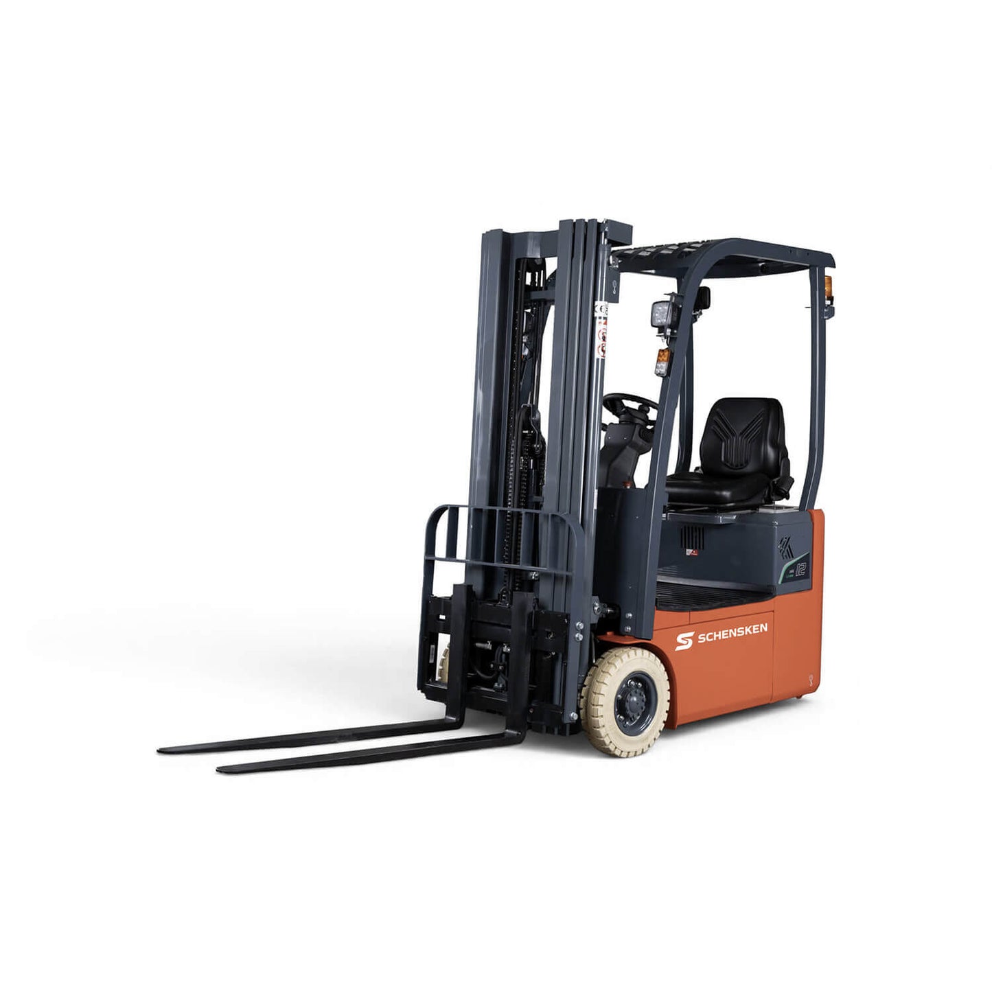 Dreirad Elektro-Stapler Tragkraft: 1.200 Kg / Hubhöhe: 4.350 mm