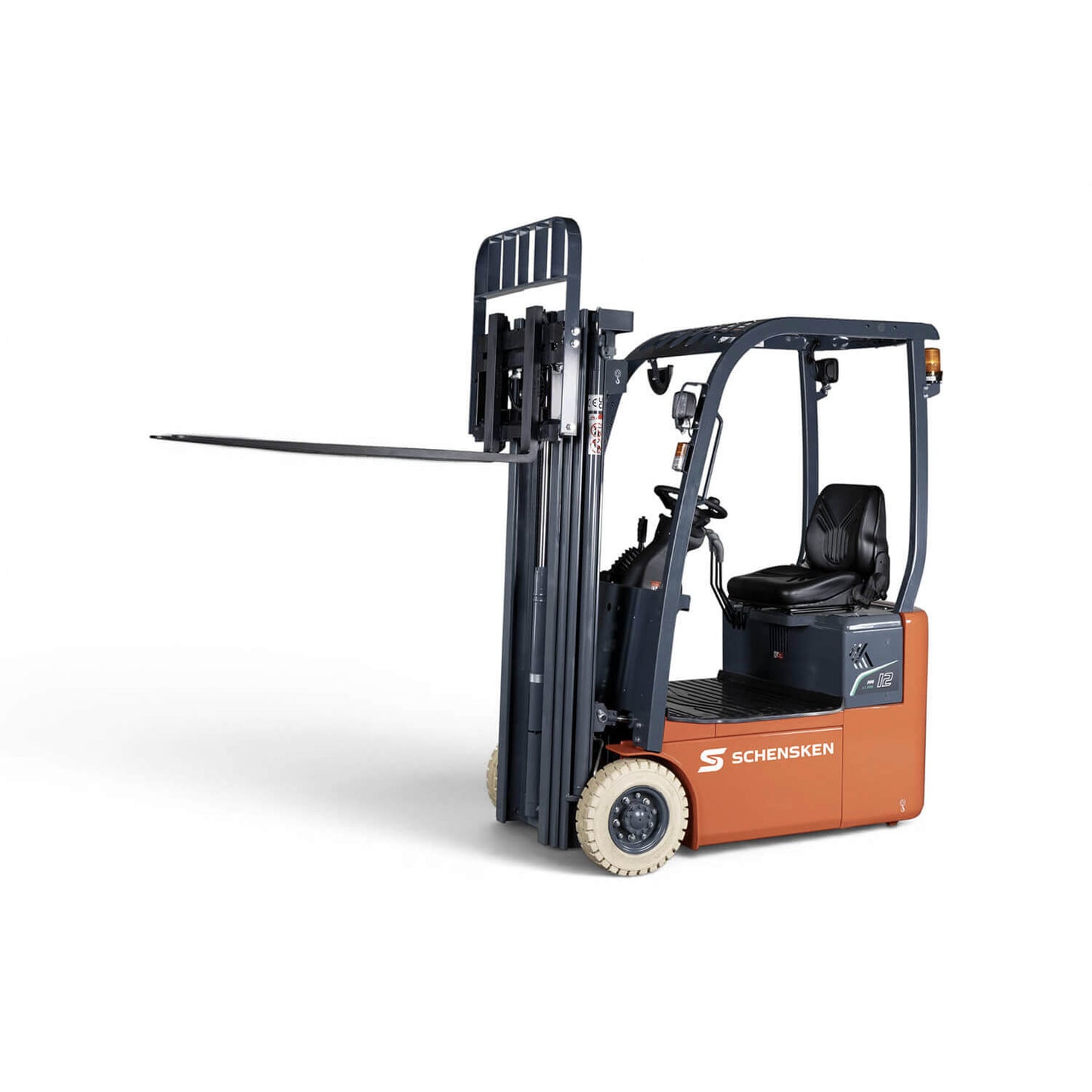 Dreirad Elektro-Stapler Tragkraft: 1.200 Kg / Hubhöhe: 4.350 mm