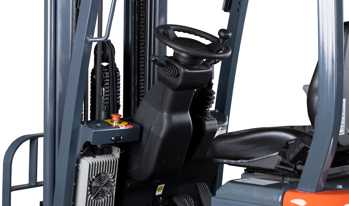 Dreirad Elektro-Stapler Tragkraft: 1.200 Kg / Hubhöhe: 4.350 mm