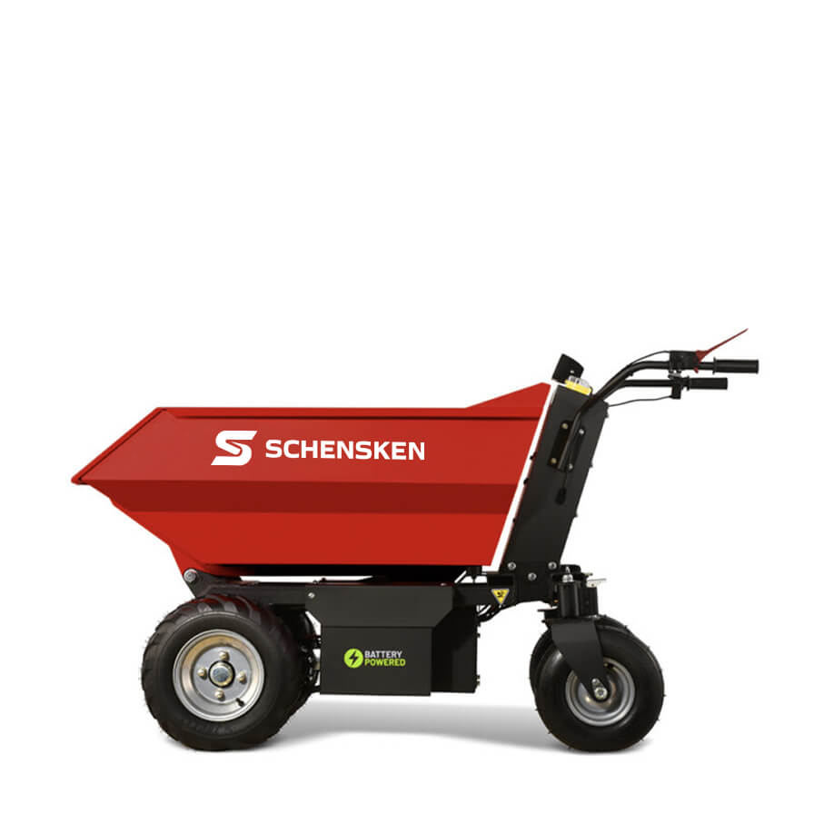 Minidumper 500 Kg Mulde, Hydraulische Kippvorrichtung, Elektromotor 1.000W