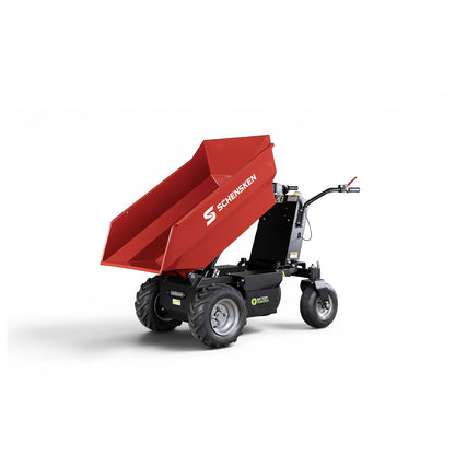 Minidumper 500 Kg Mulde, Hydraulische Kippvorrichtung, Elektromotor 1.000W