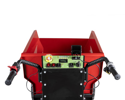 Minidumper 500 Kg Mulde, Hydraulische Kippvorrichtung, Elektromotor 1.000W