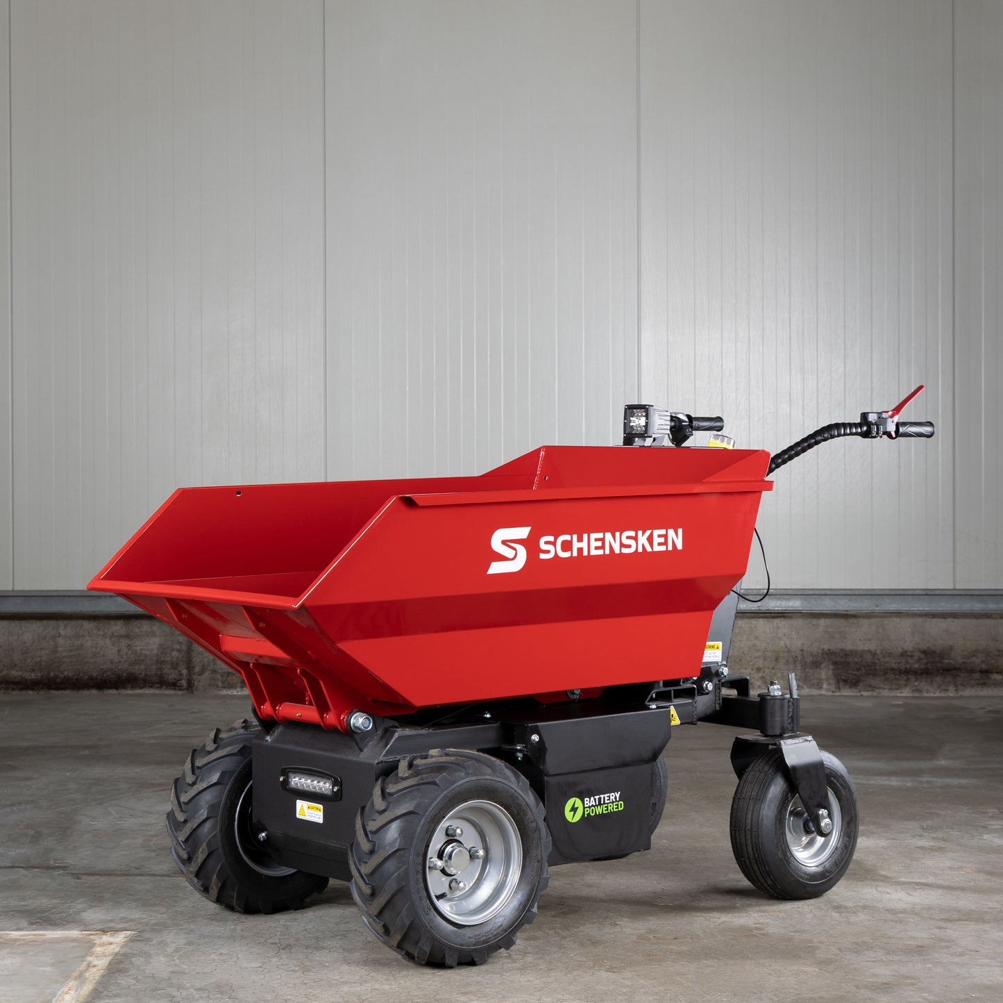 Minidumper 500 Kg Mulde, Hydraulische Kippvorrichtung, Elektromotor 1.000W